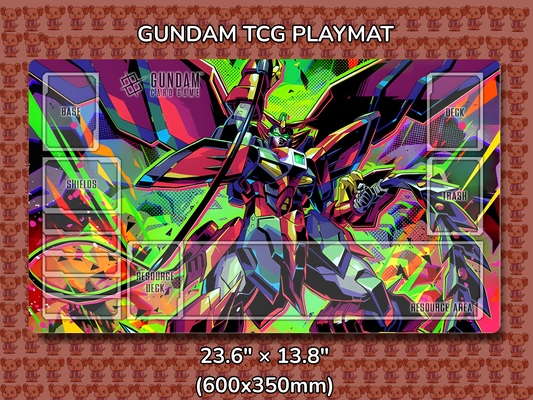 Epyon V1 Gundam TCG Playmat Mockup