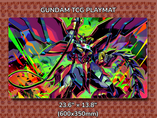 Epyon alt by no layout Gundam TCG Playmat Mockup