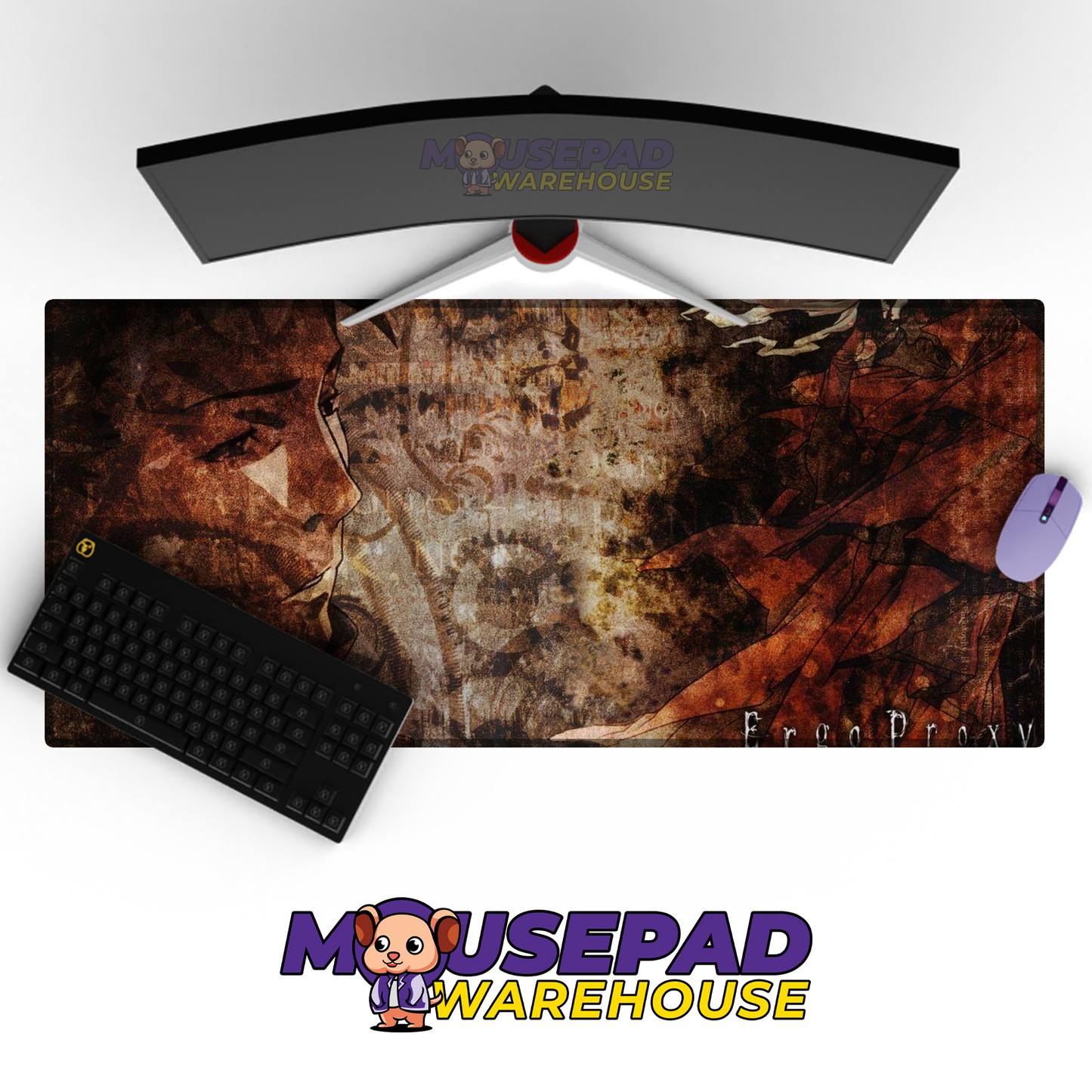 Ergo Proxy V14 Mousepad Mockup
