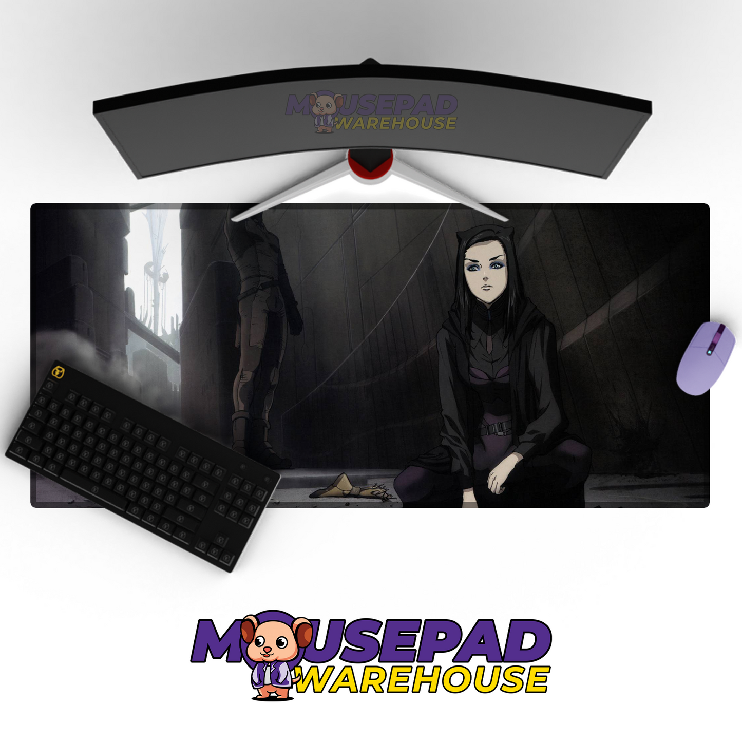 Ergo Proxy V16 Mousepad Mockup