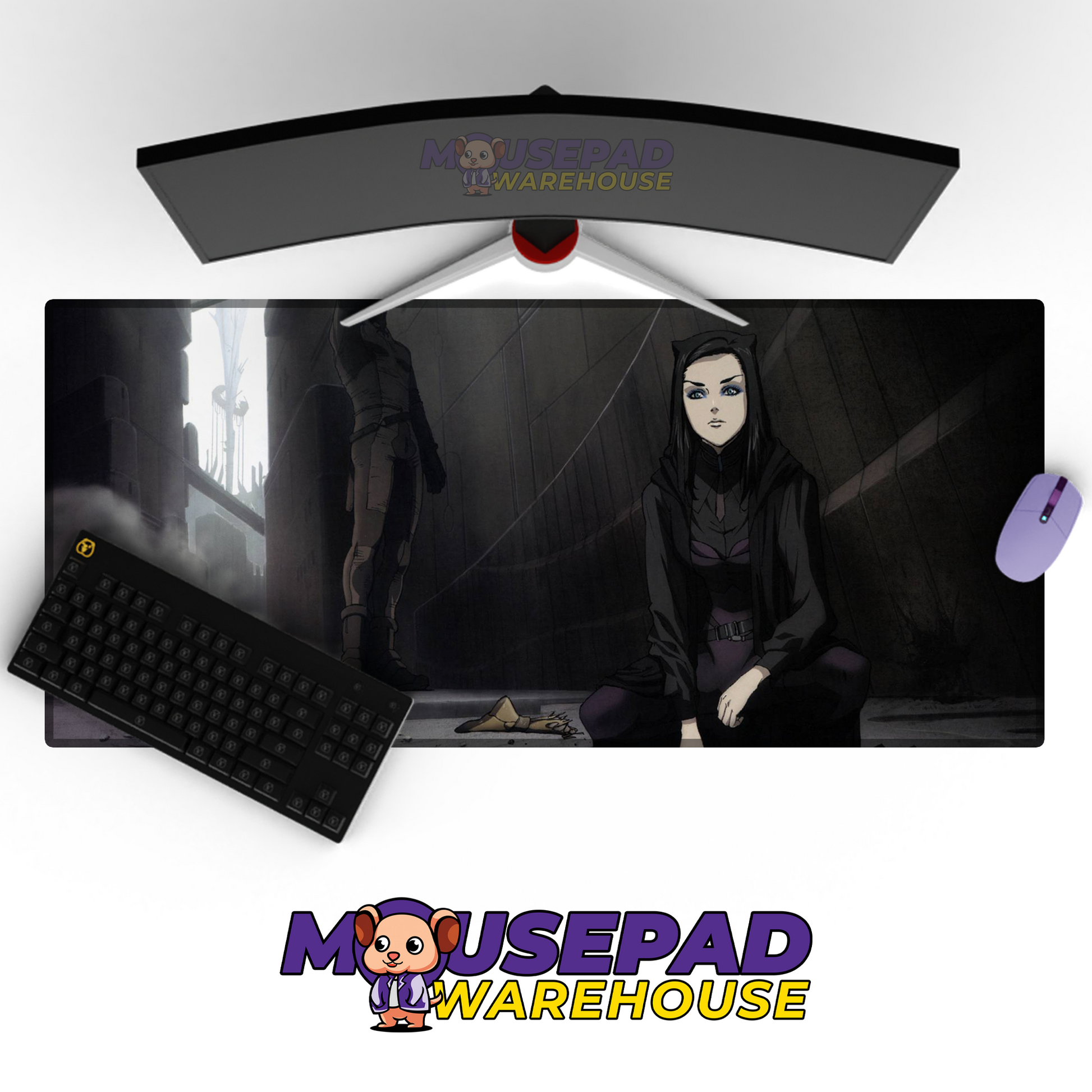 Ergo Proxy V16 Mousepad Mockup