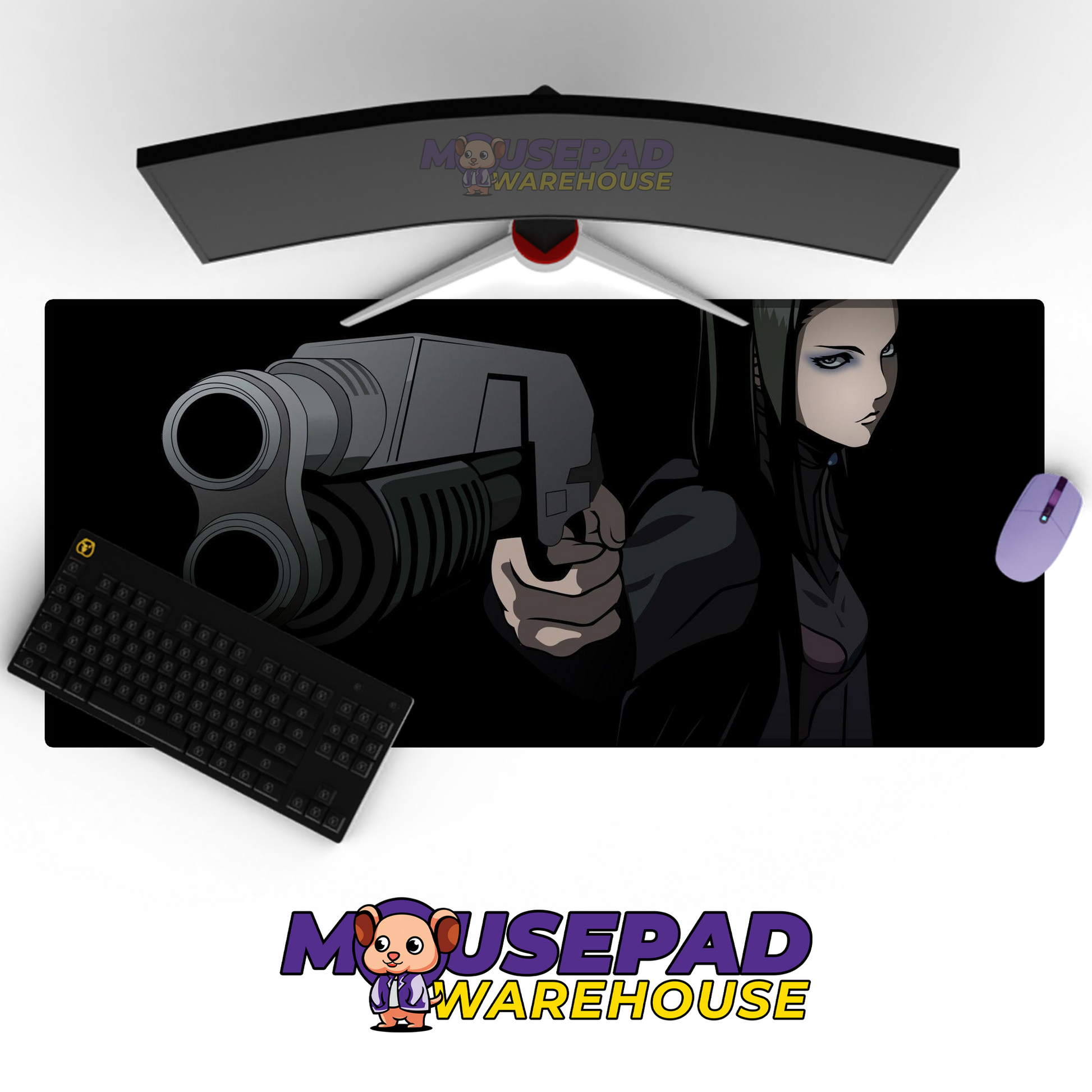 Ergo Proxy V17 Mousepad Mockup