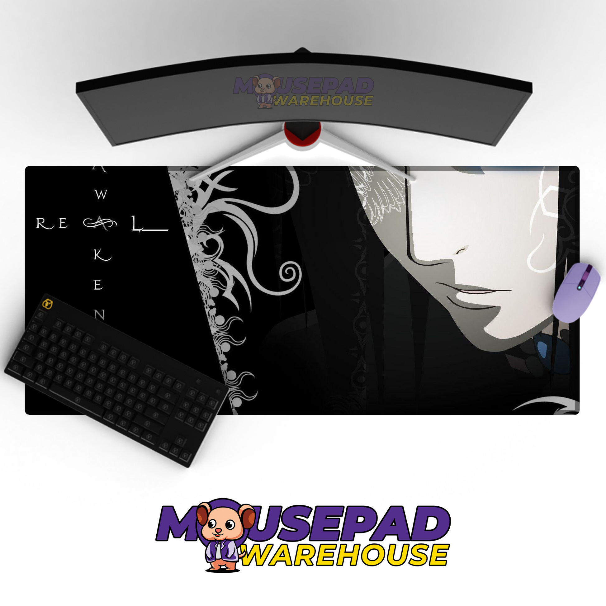 Ergo Proxy V19 Mousepad Mockup