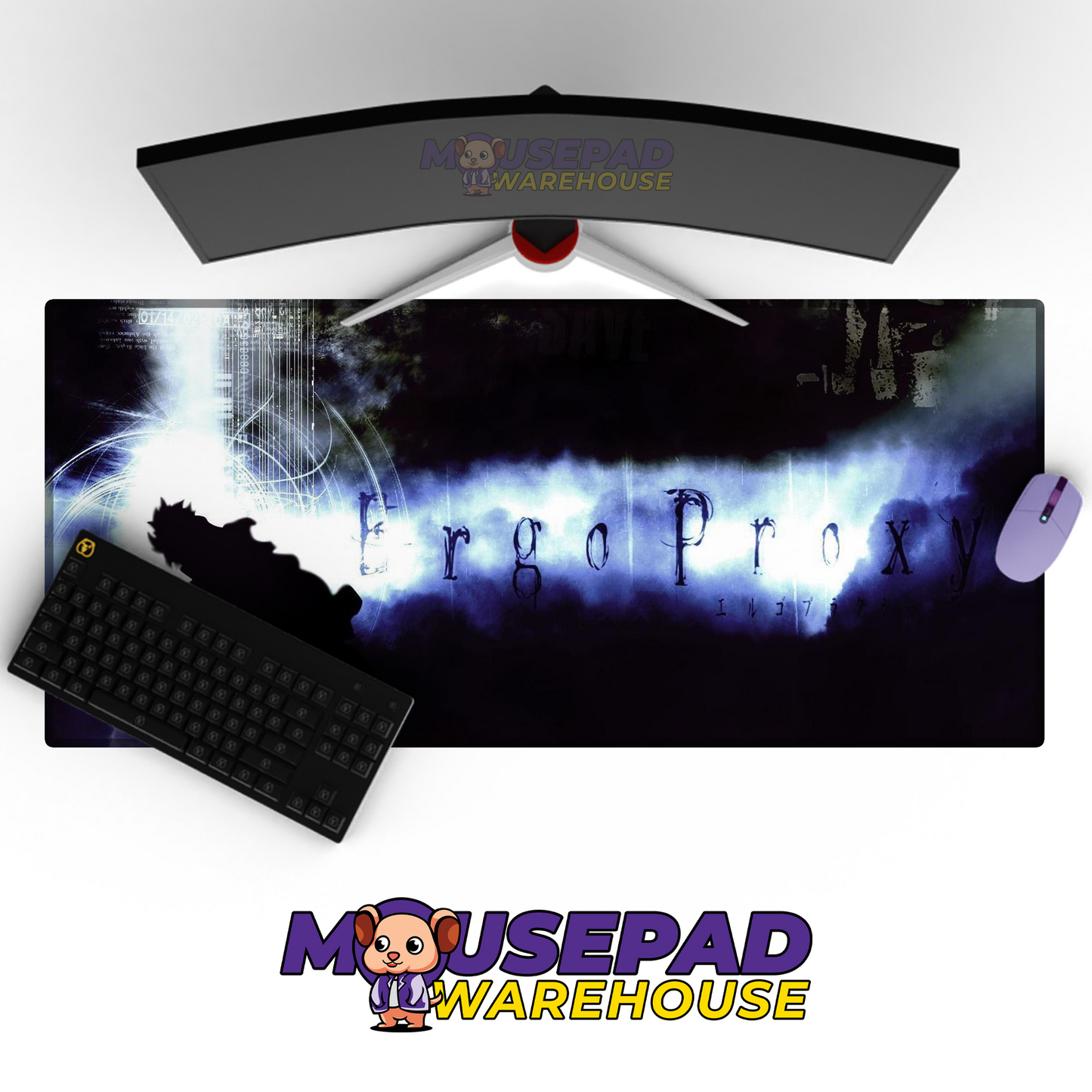 Ergo Proxy V1 Mousepad Mockup