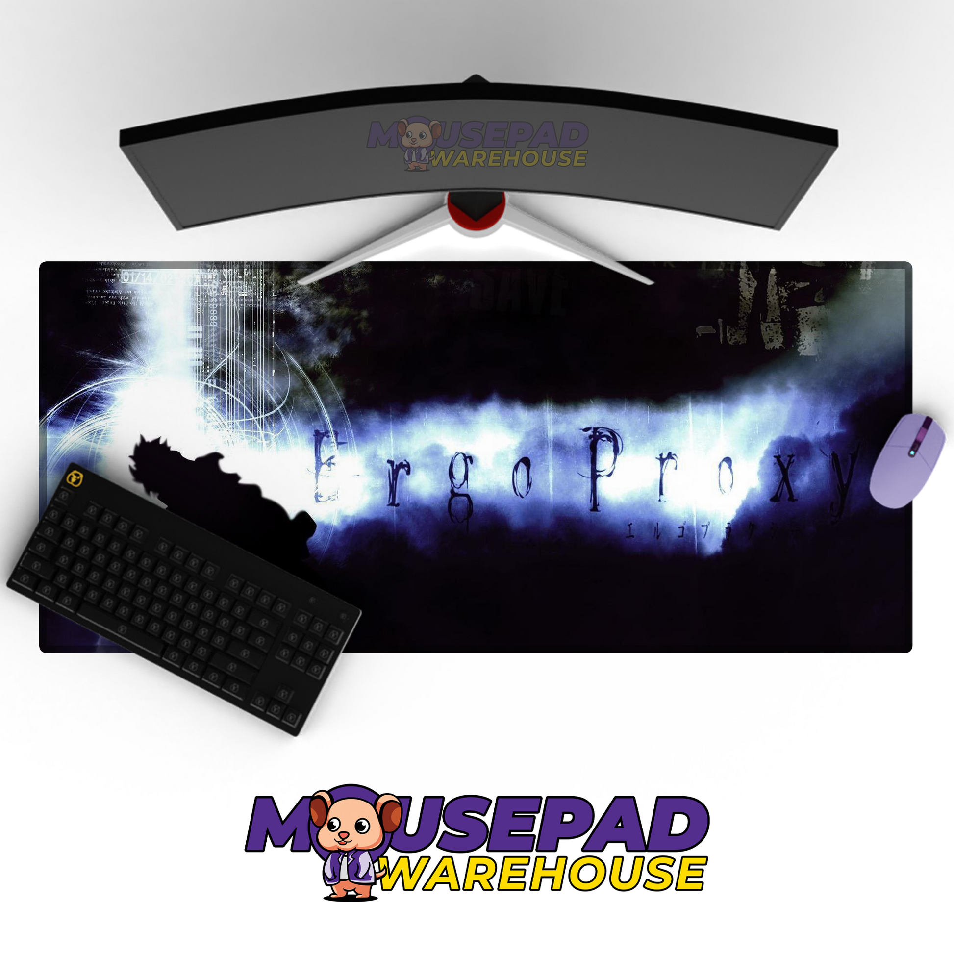 Ergo Proxy V1 Mousepad Mockup