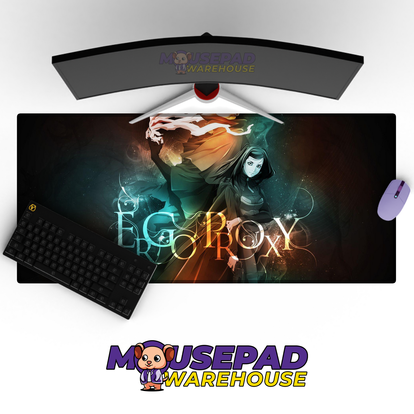 Ergo Proxy V21 Mousepad Mockup