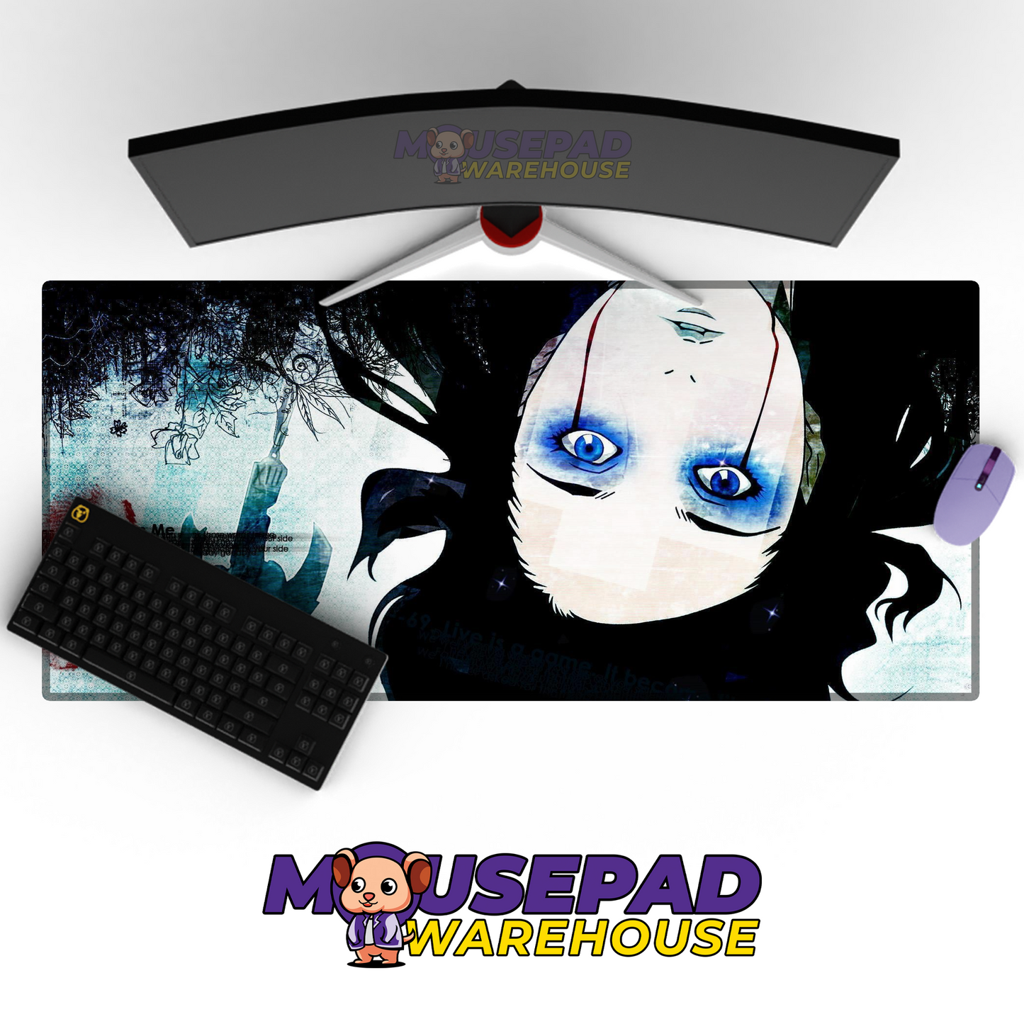 Ergo Proxy V4 Mousepad Mockup