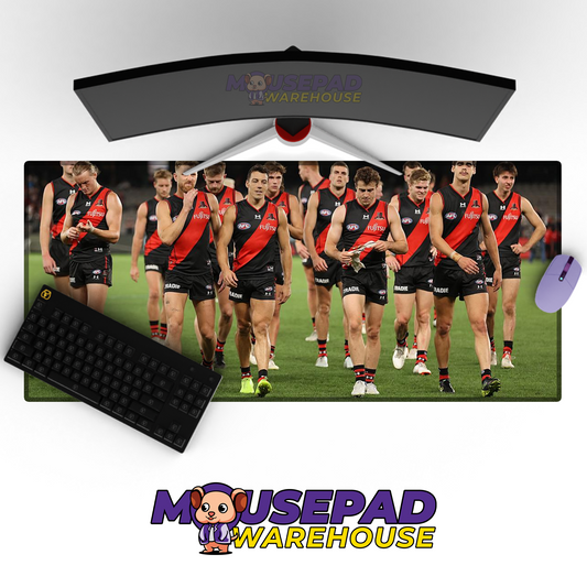 Essendon Bombers V5 Mousepad Deskmat Mockup
