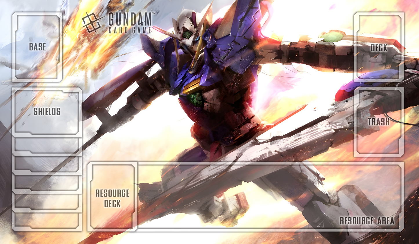 Exia Art Gundam TCG Playmat