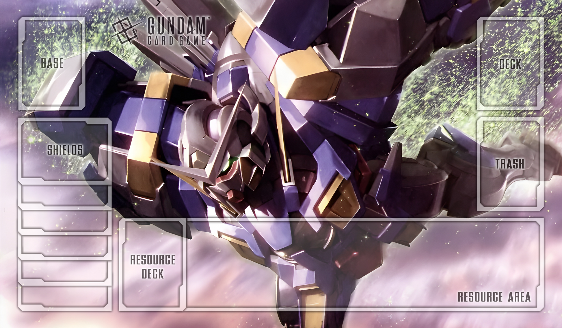 Exia Avalanche Gundam TCG Playmat