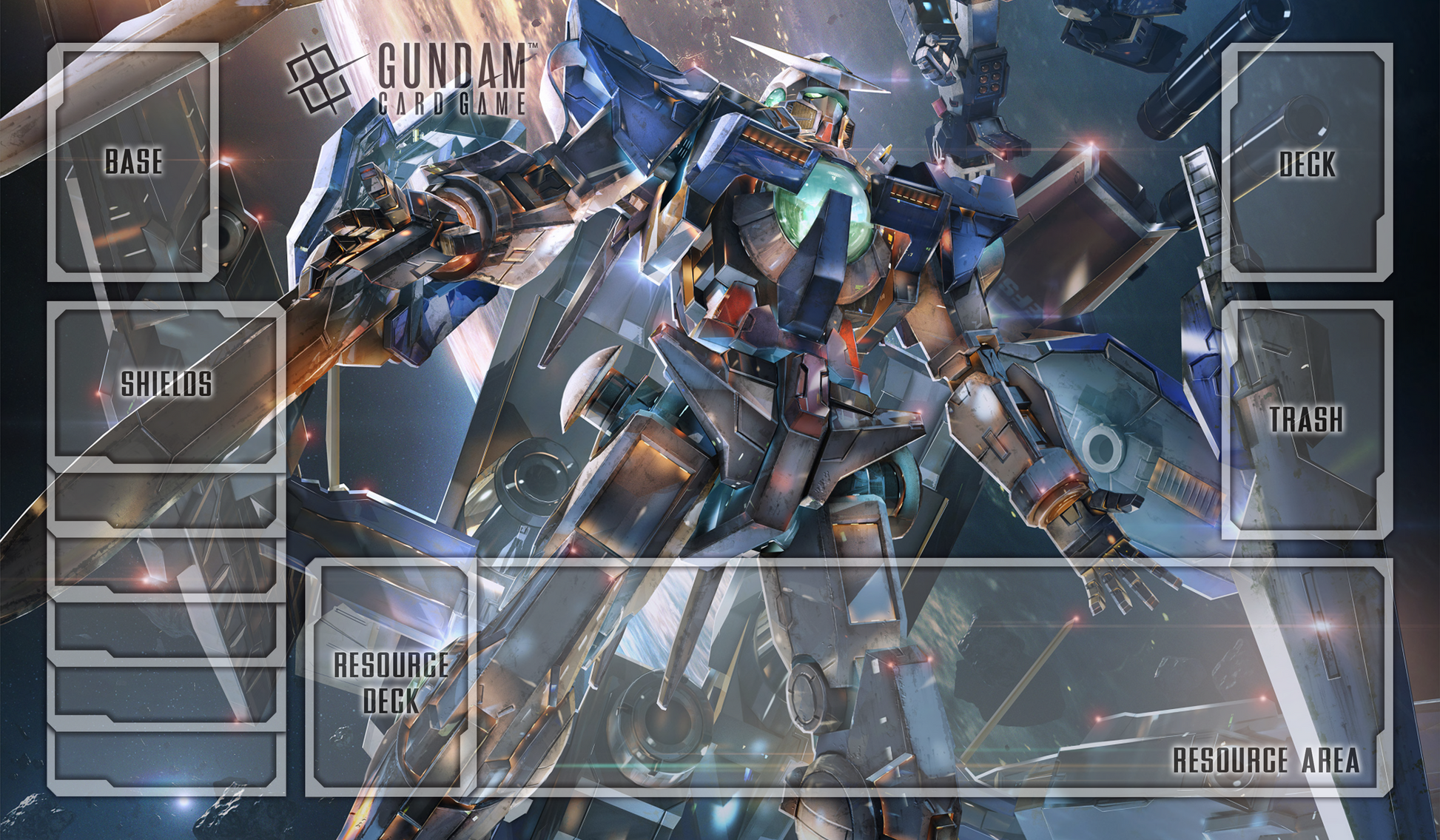 Exia Gundam TCG Playmat