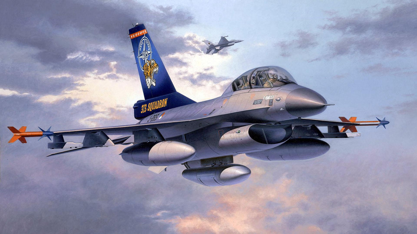 F-16 Fighting Falcon V12 Mousepad Deskmat
