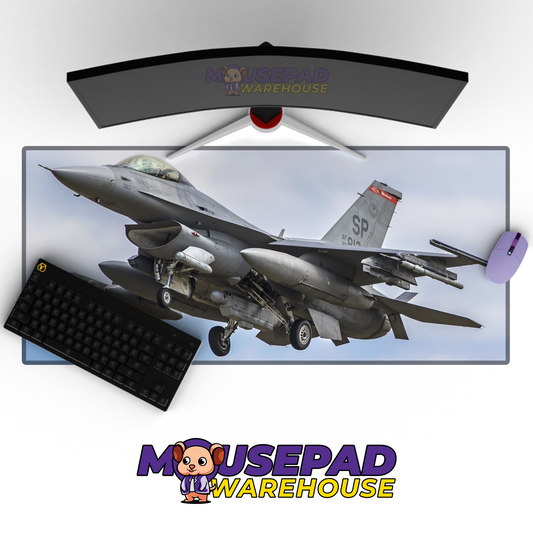 F-16 Fighting Falcon V13 Mousepad Deskmat Mockup