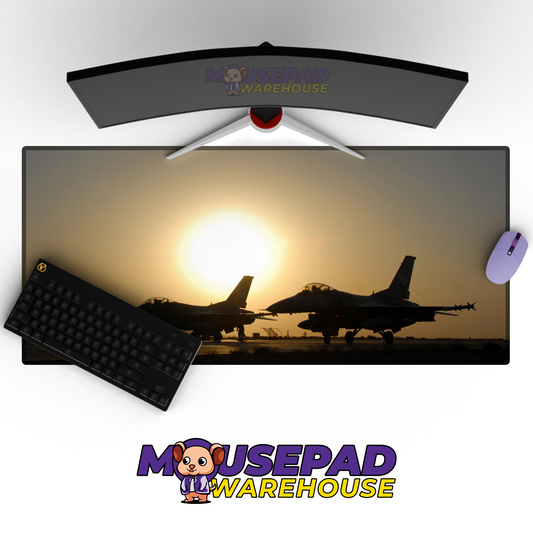 F-16 Fighting Falcon V17 Mousepad Deskmat Mockup