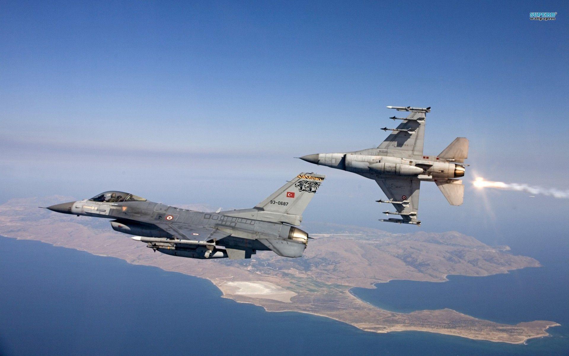 F-16 Fighting Falcon V1 Mousepad Deskmat