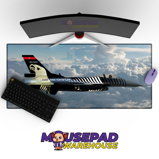 F-16 Fighting Falcon V21 Mousepad Deskmat Mockup
