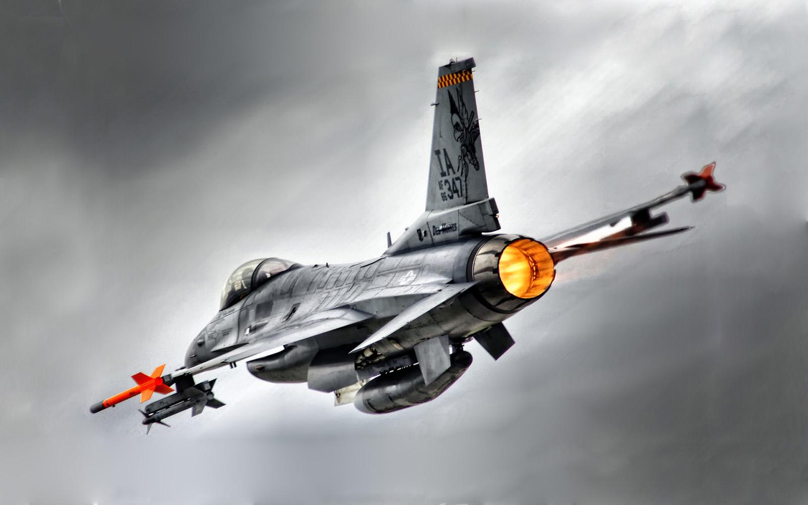 F-16 Fighting Falcon V7 Mousepad Deskmat