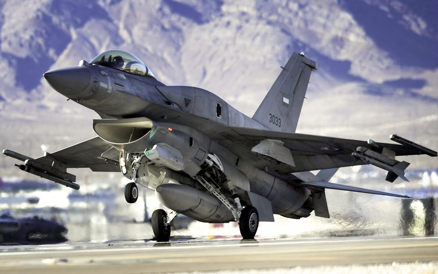 F-16 Fighting Falcon V9 Mousepad Deskmat