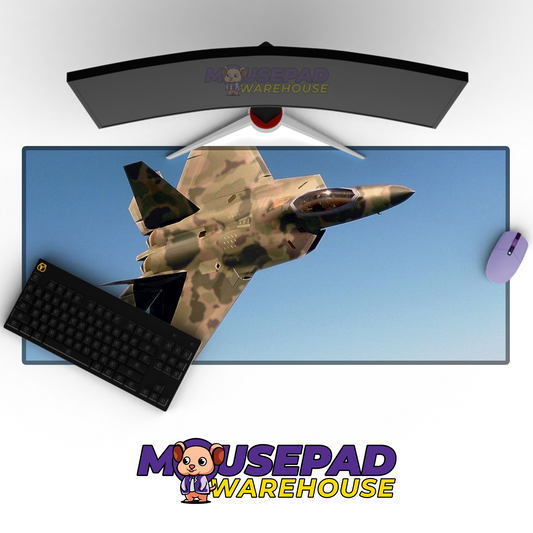 F-22 Raptor V10 Mousepad Deskmat Mockup