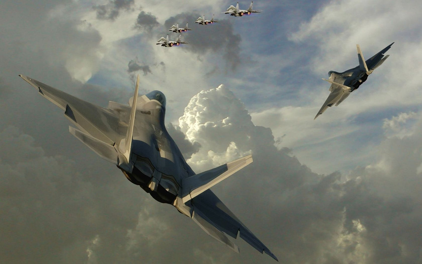 F-22 Raptor V18 Mousepad Deskmat
