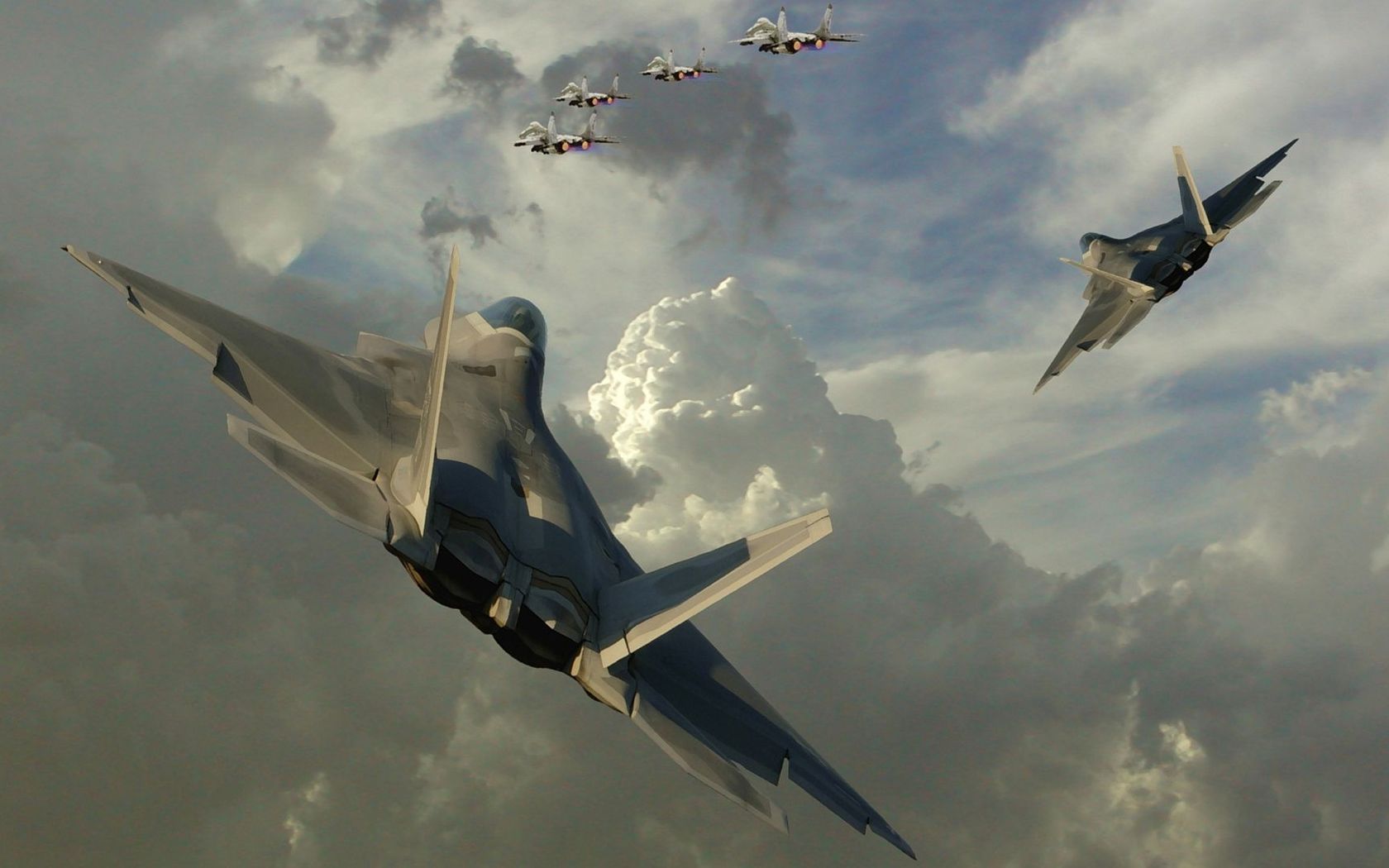 F-22 Raptor V18 Mousepad Deskmat