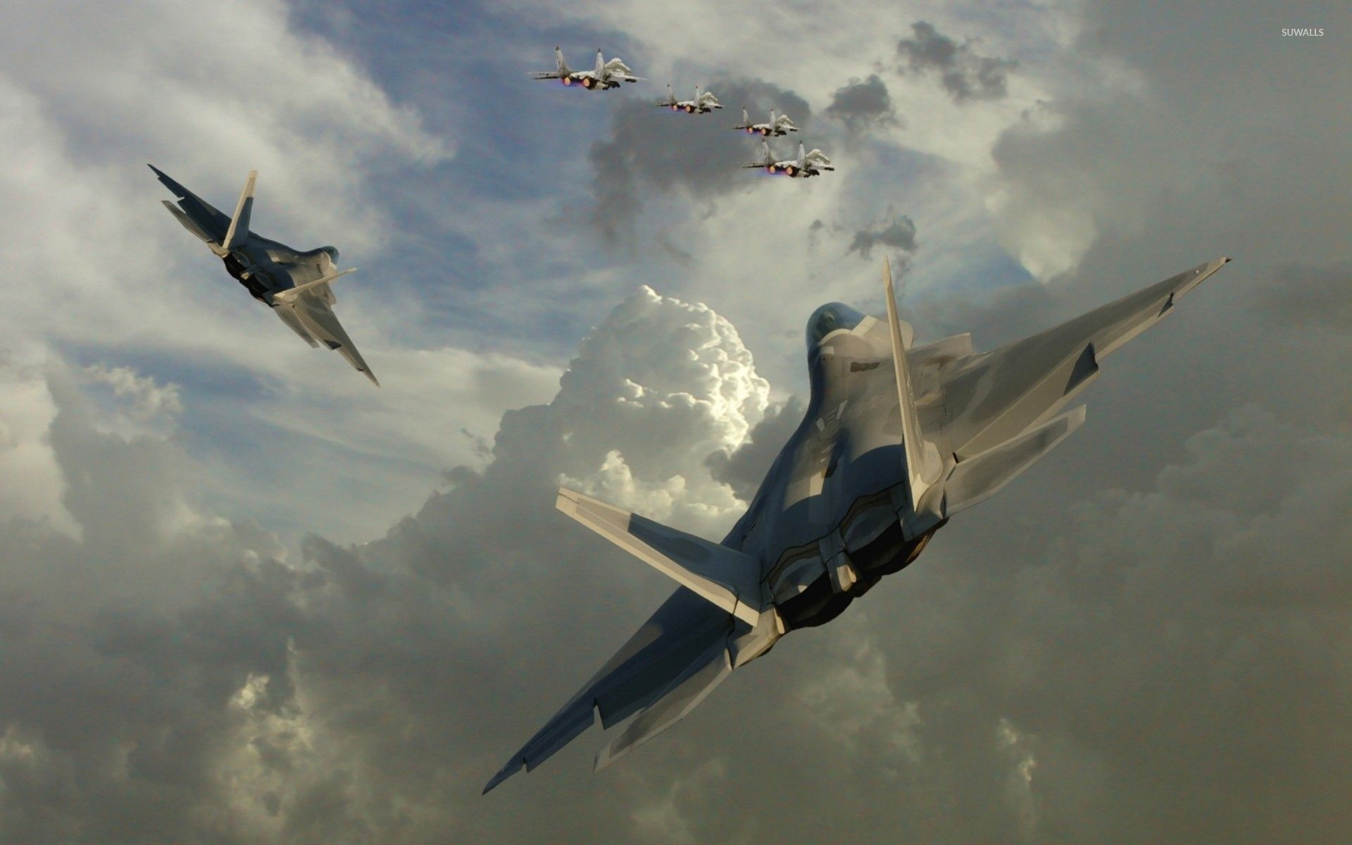 F-22 Raptor V19 Mousepad Deskmat