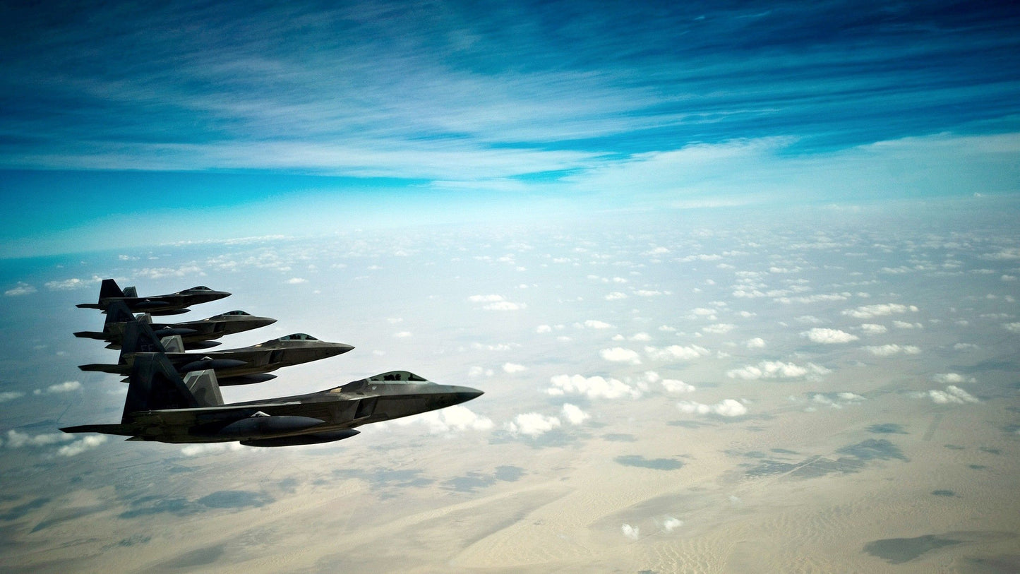 F-22 Raptor V20 Mousepad Deskmat