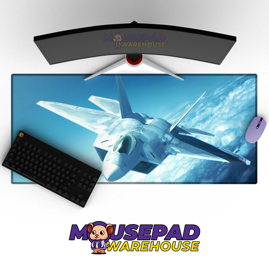 F-22 Raptor V21 Mousepad Deskmat Mockup