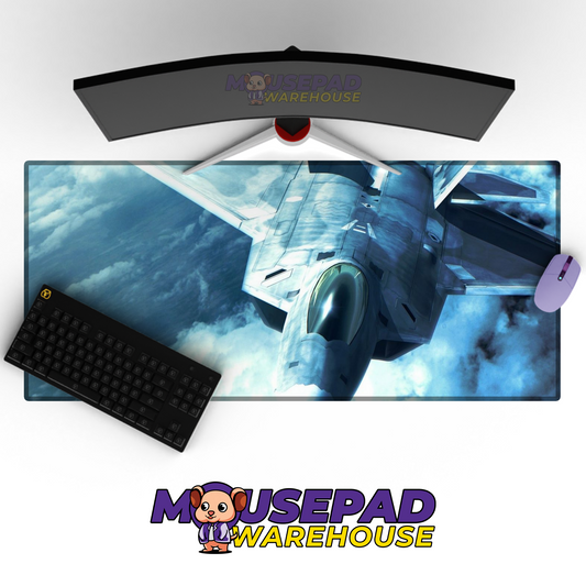 F-22 Raptor V24 Mousepad Deskmat Mockup