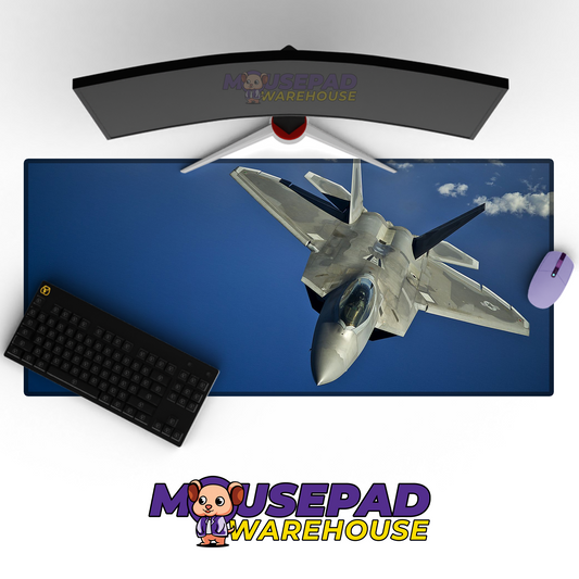 F-22 Raptor V4 Mousepad Deskmat Mockup