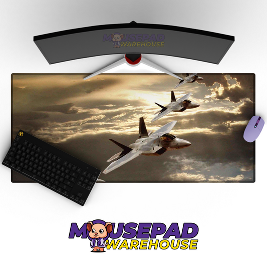 F-22 Raptor V9 Mousepad Deskmat Mockup