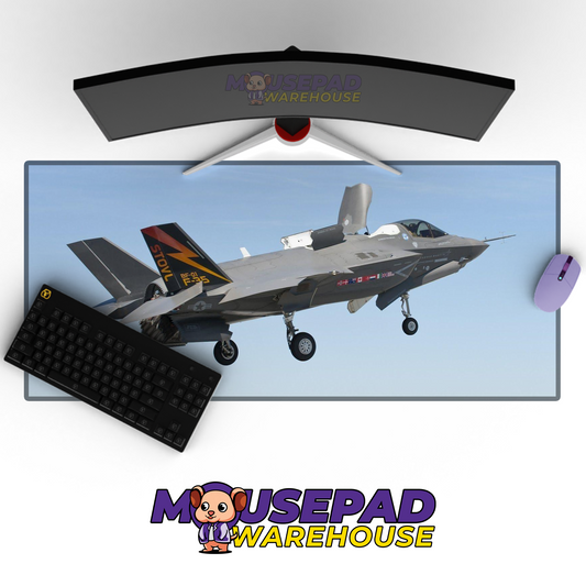 F-35 Lightning II V12 Mousepad Deskmat Mockup