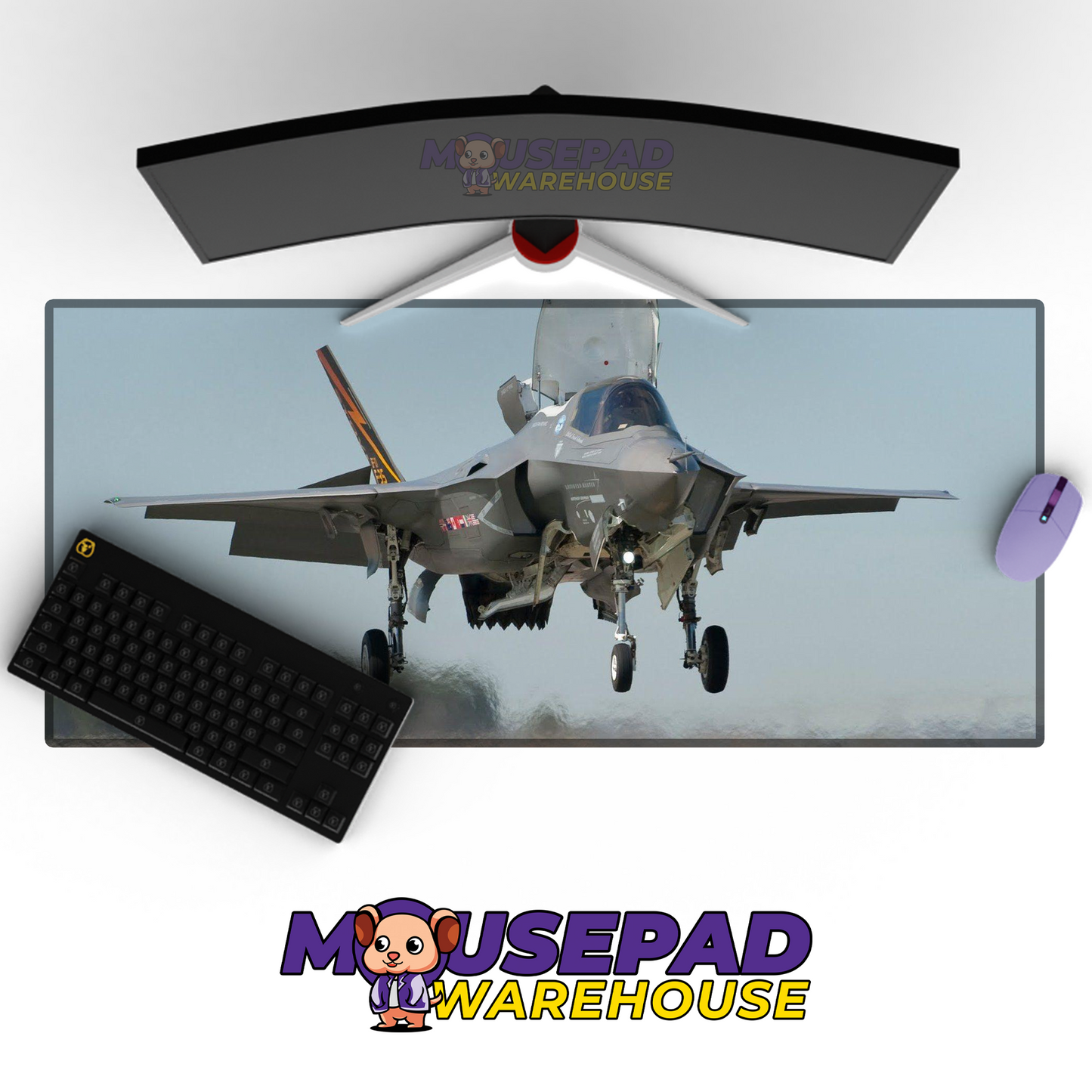 F-35 Lightning II V1 Mousepad Deskmat Mockup
