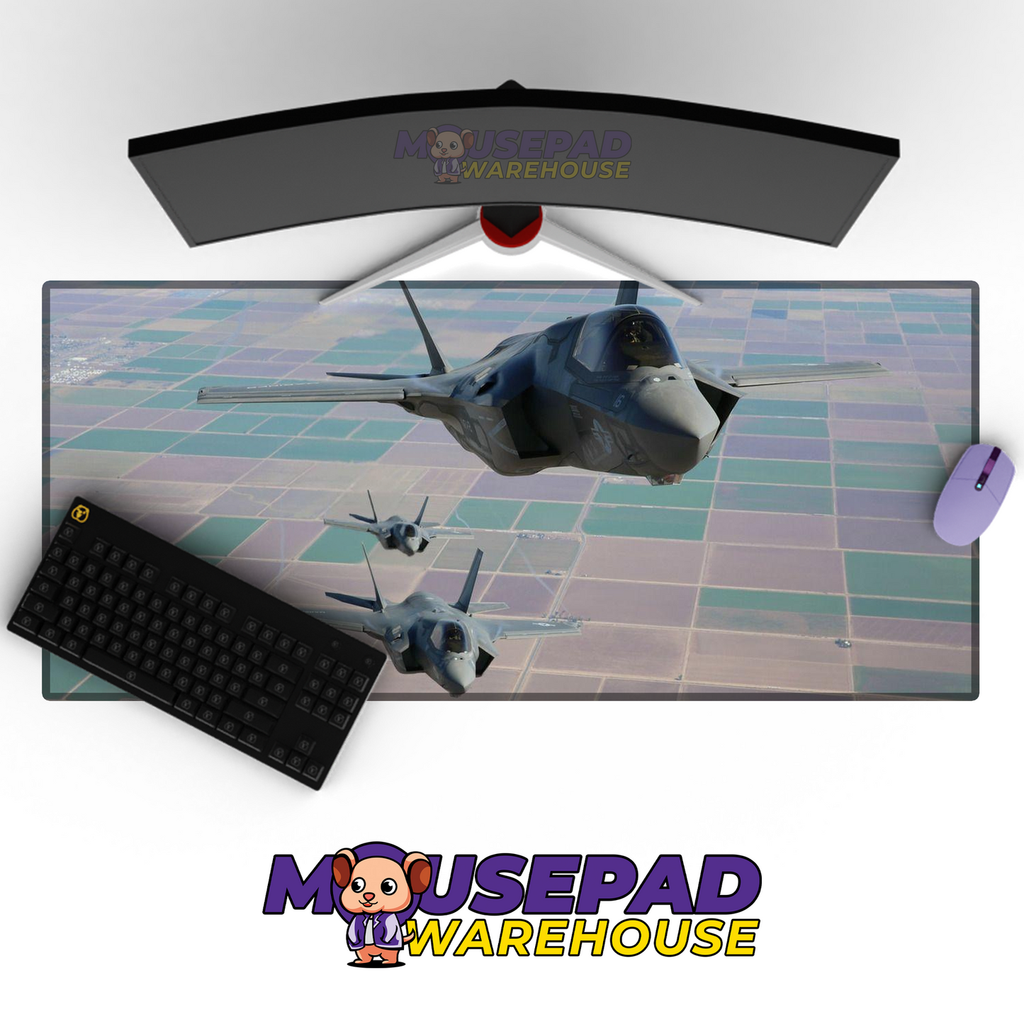 F-35 Lightning II V20 Mousepad Deskmat Mockup