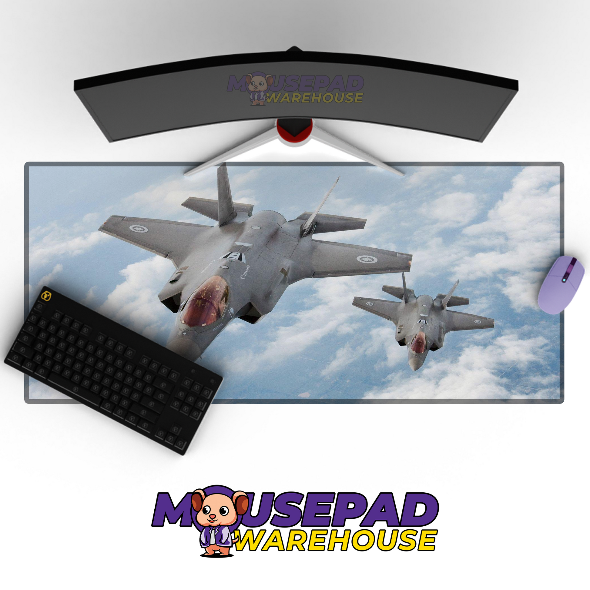 F-35 Lightning II V21 Mousepad Deskmat Mockup