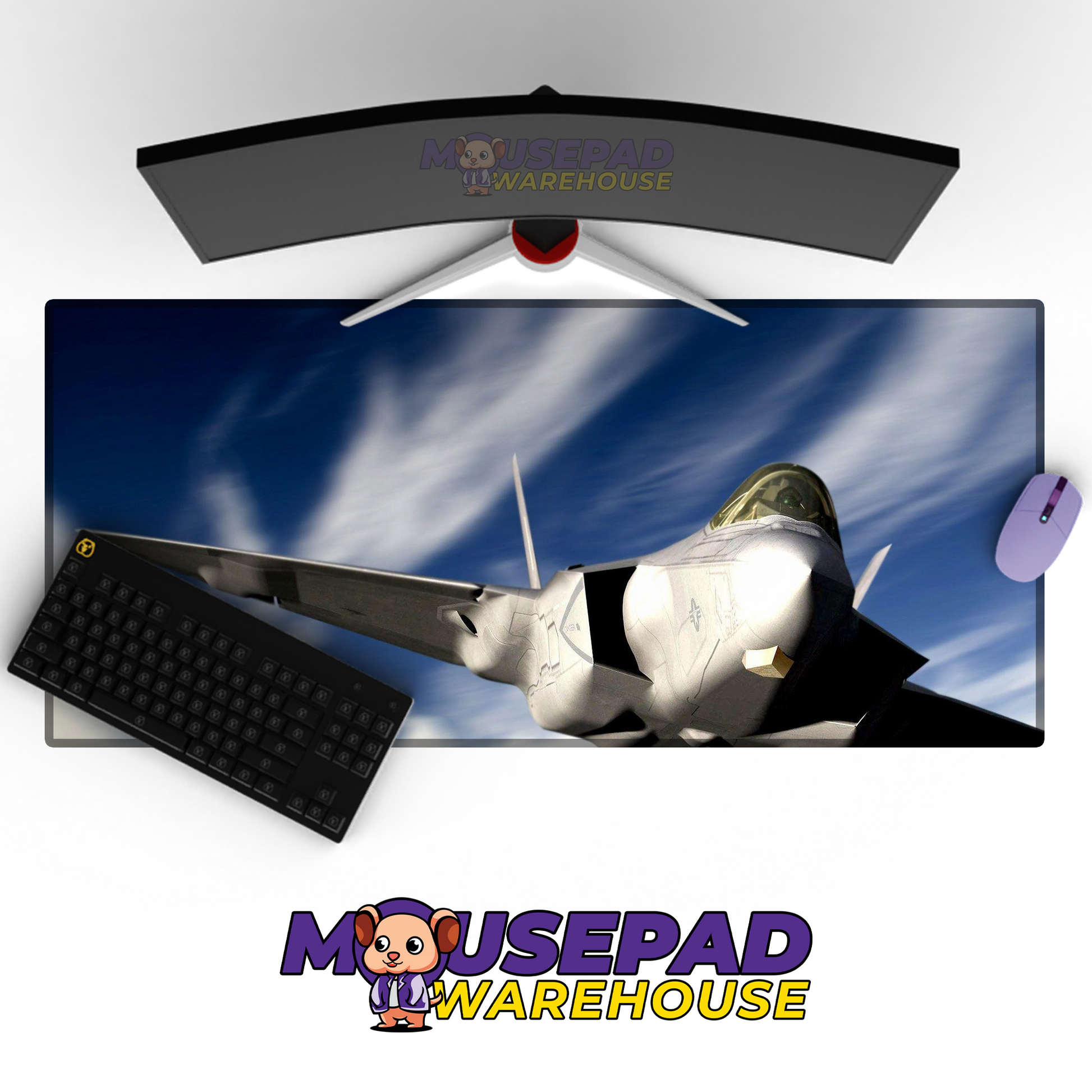 F-35 Lightning II V22 Mousepad Deskmat Mockup