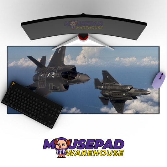 F-35 Lightning II V24 Mousepad Deskmat Mockup