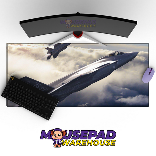 F-35 Lightning II V2 Mousepad Deskmat Mockup