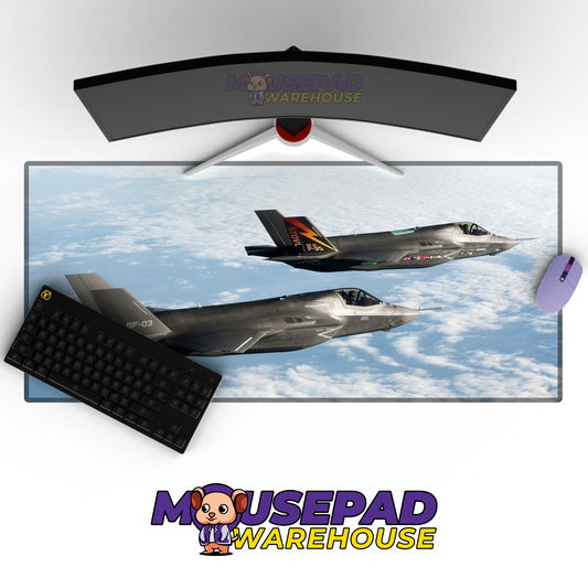 F-35 Lightning II V30 Mousepad Deskmat Mockup