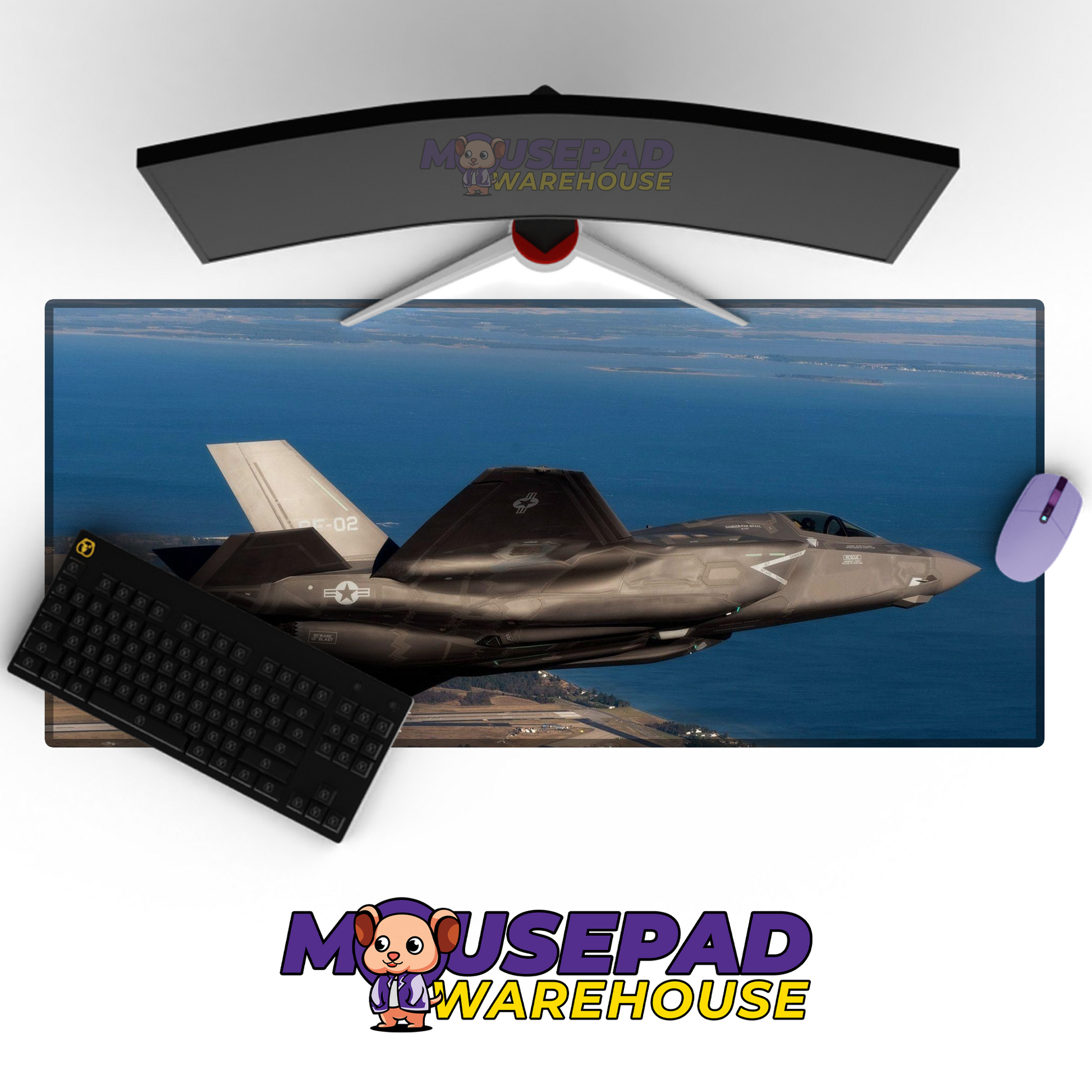 F-35 Lightning II V4 Mousepad Deskmat Mockup