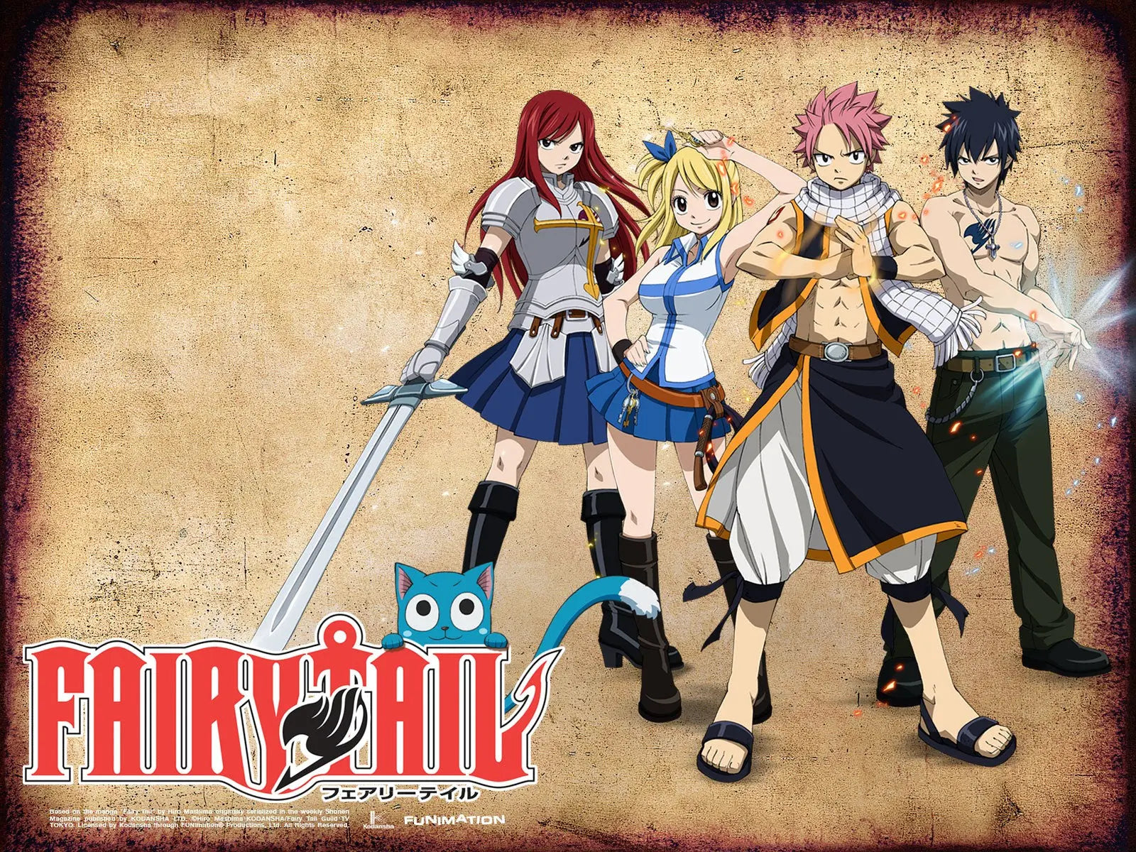 Fairy Tail Anime Mousepad 301651 MousepadWarehouse.com