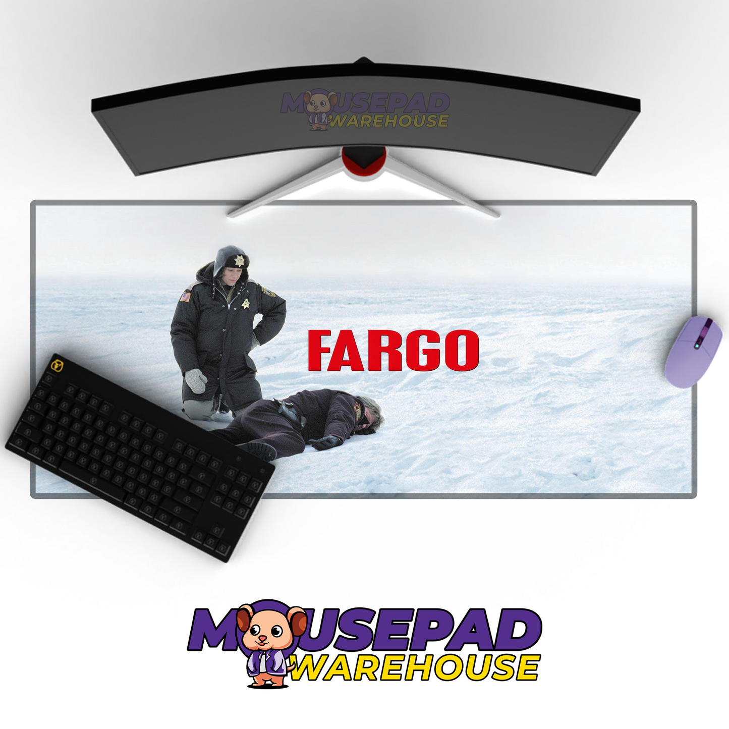 Fargo V1 Mousepad Mockup