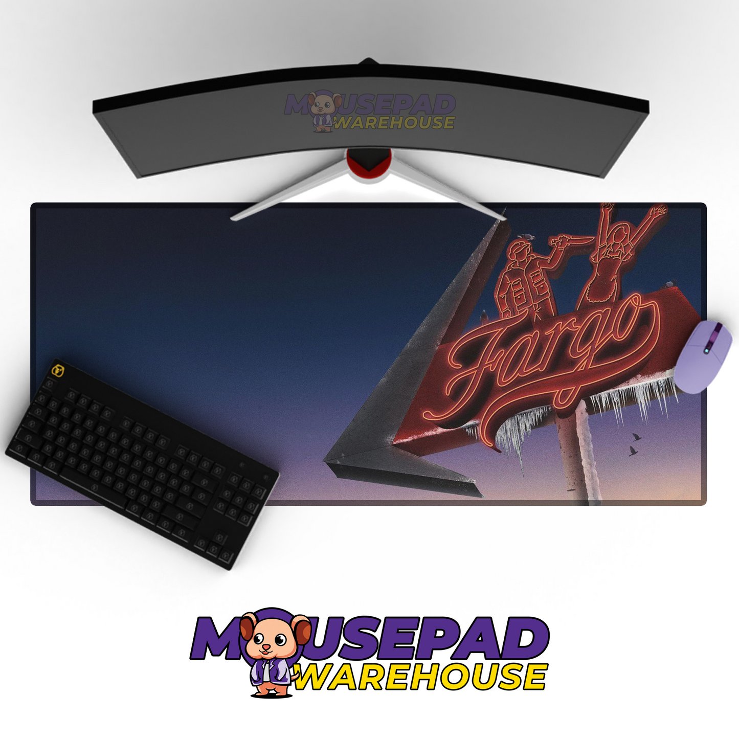 Fargo V3 Mousepad Mockup