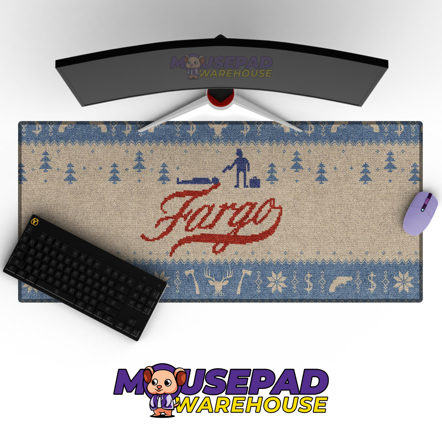 Fargo V6 Mousepad Mockup