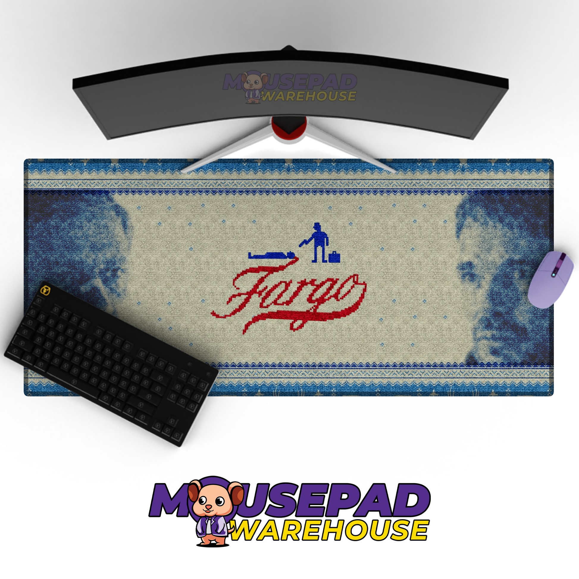 Fargo V9 Mousepad Mockup