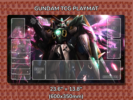 Fenice Gundam TCG Playmat Mockup