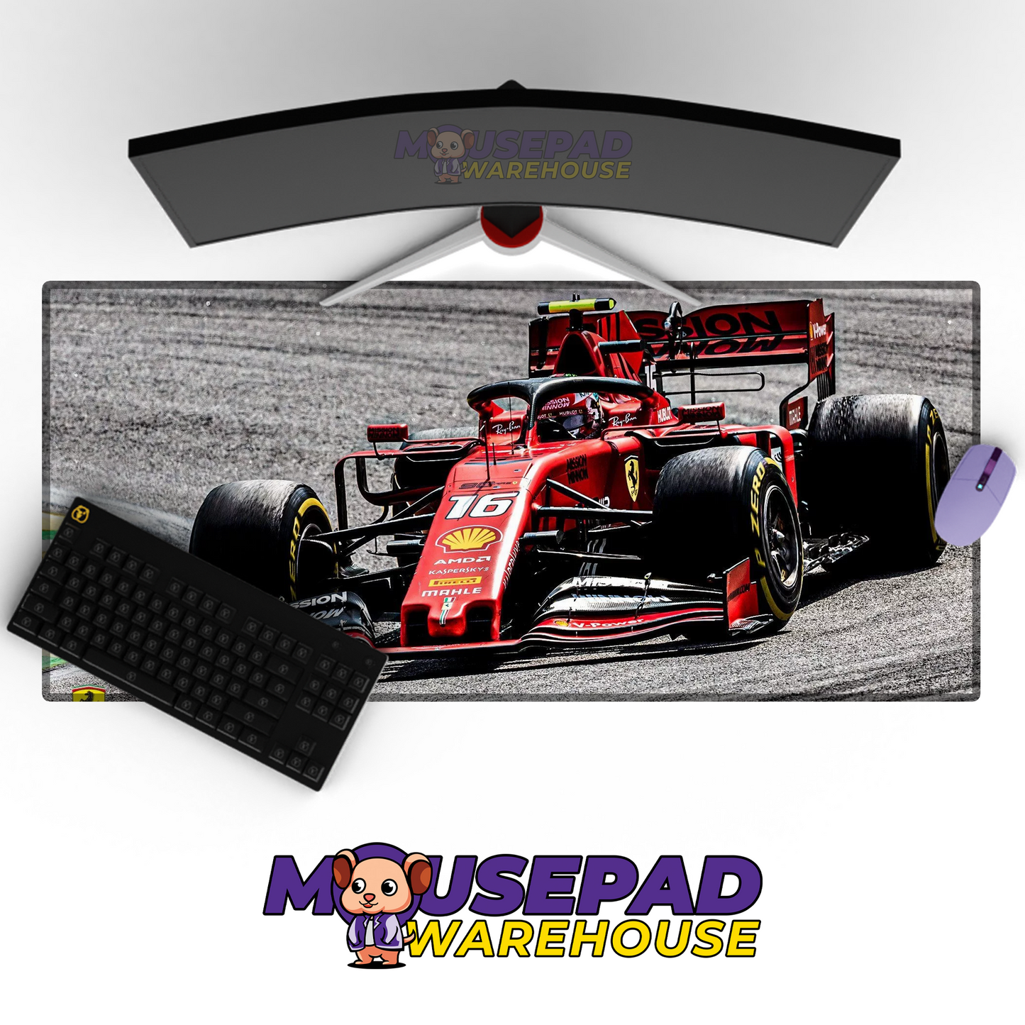 Ferrari F1 V10 Mockup