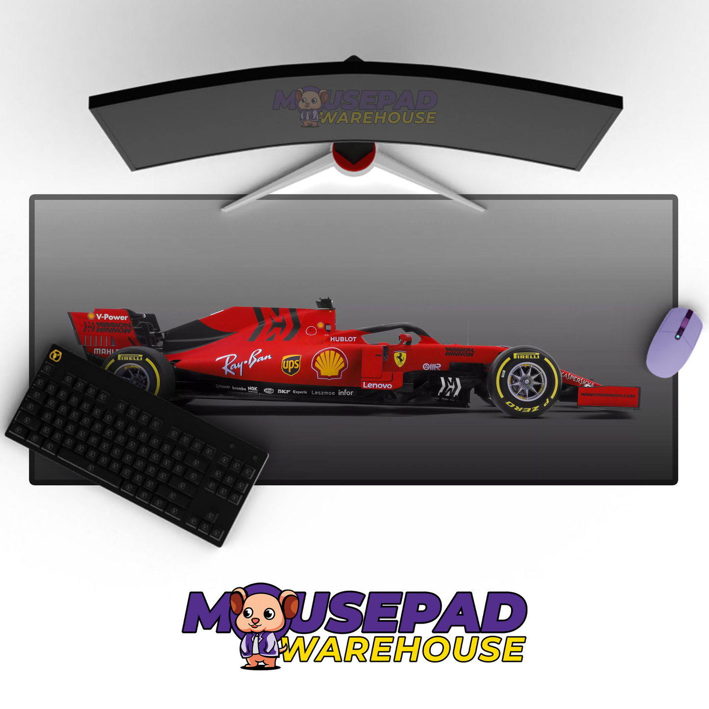 Ferrari F1 V12 Mockup