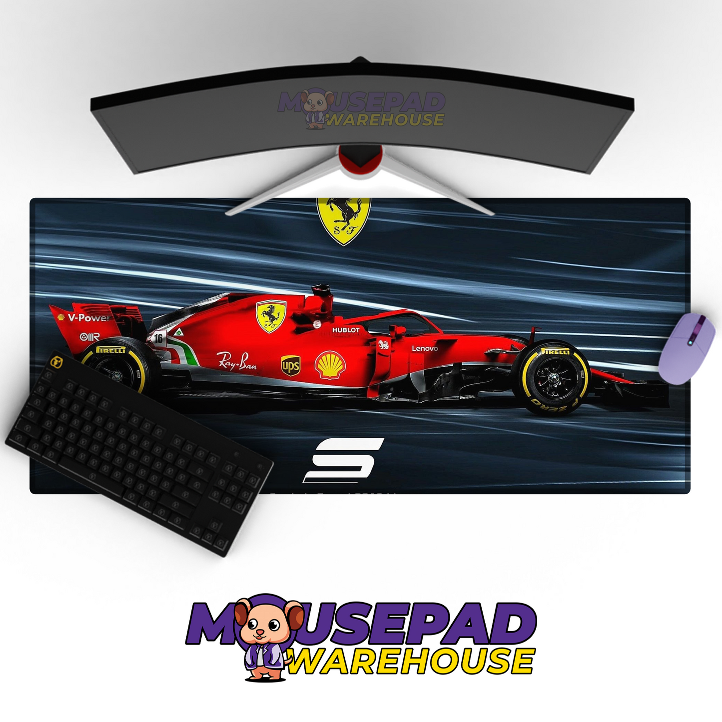 Ferrari F1 V21 Mockup
