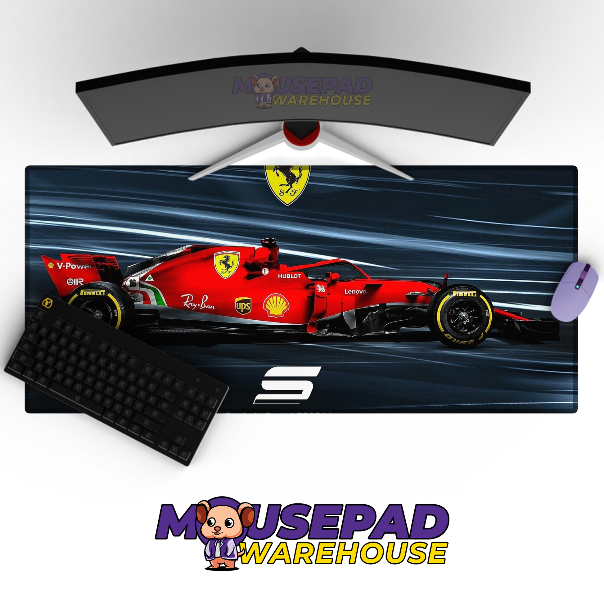 Ferrari F1 V21 Mockup